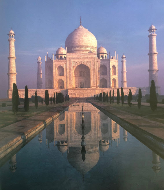 Taj Mahal Agra garden chahar bagh